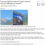 Please! Don’t Upset the Cougars