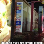 Dr. Pepper Accepted at McDonald’s