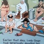 Lady Gaga Clothes the Homeless