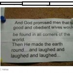 God’s Sense of Humor