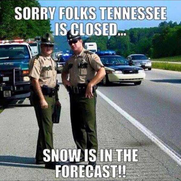Image result for sorry folks tennessee is closed