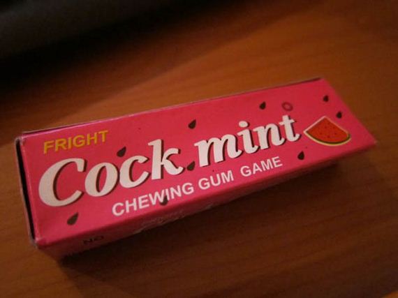 Firght Cock Mint Chewing Gum Game