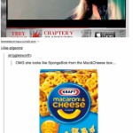 Nicki Minaj Poses as Spongebob Squarepants