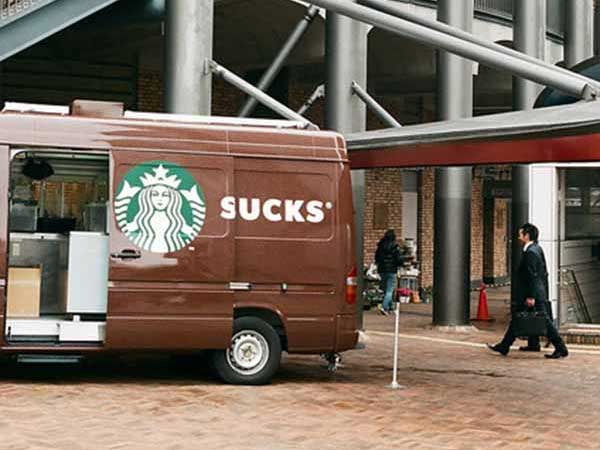 Starbucks Van: Sucks