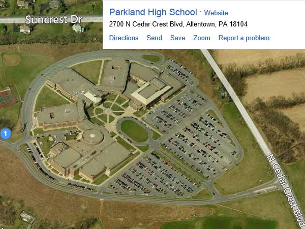 Parkland High School, Allentown, PA: Millennium Falcon