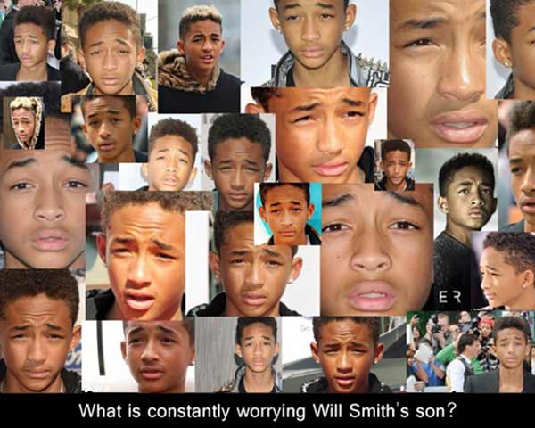 What is Constantly Worrying Will Smith's Son?