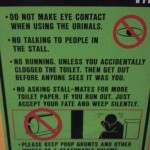 More Bathroom Etiquette