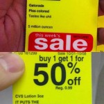 CVS Sale Price Tags