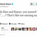 Alicia Keys Blasts Kim & Kanye on Twitter