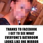 Sick of Bathroom Mirror Selfies?