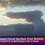 Gun-Shaped Cloud