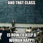 How to Keep a Woman Happy?