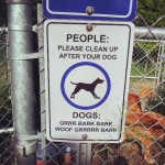 Signs for Humans & Canines