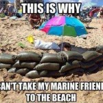 Marines at the Beach
