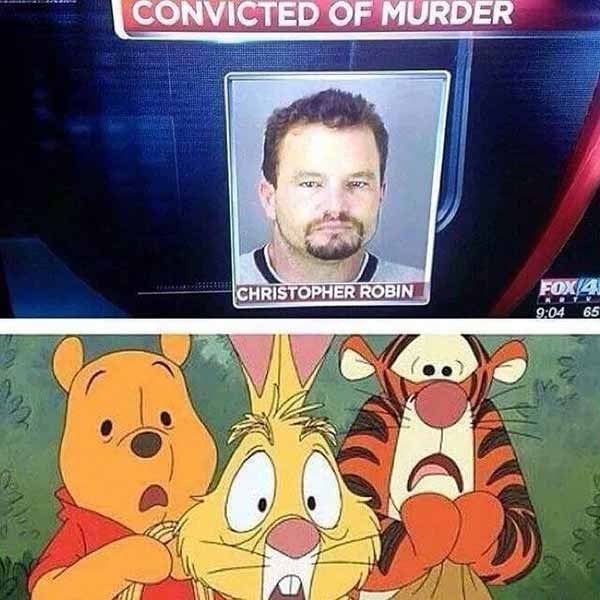 Convicted of Murder: Christopher Robin