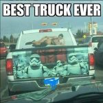 Stormtrooper Truck Can’t Hit Anything