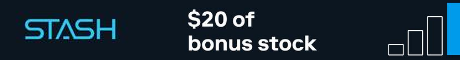 Get $20 of bonus stock when you make a deposit on Stash!